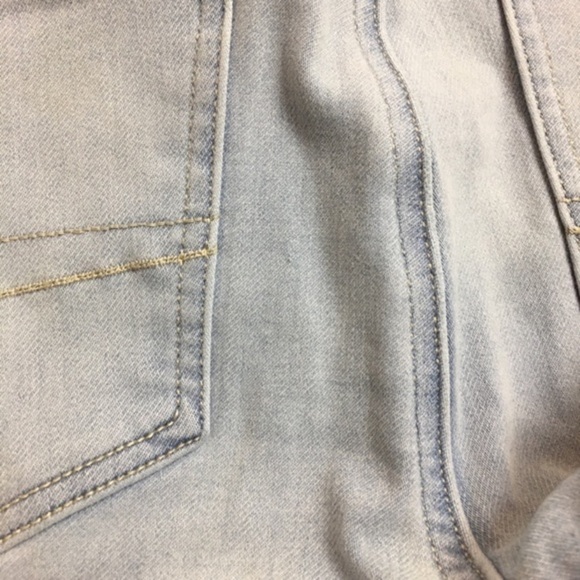 American Eagle Super Hi-Rise Jeggings 00 Regular Light Wash - Picture 13 of 16